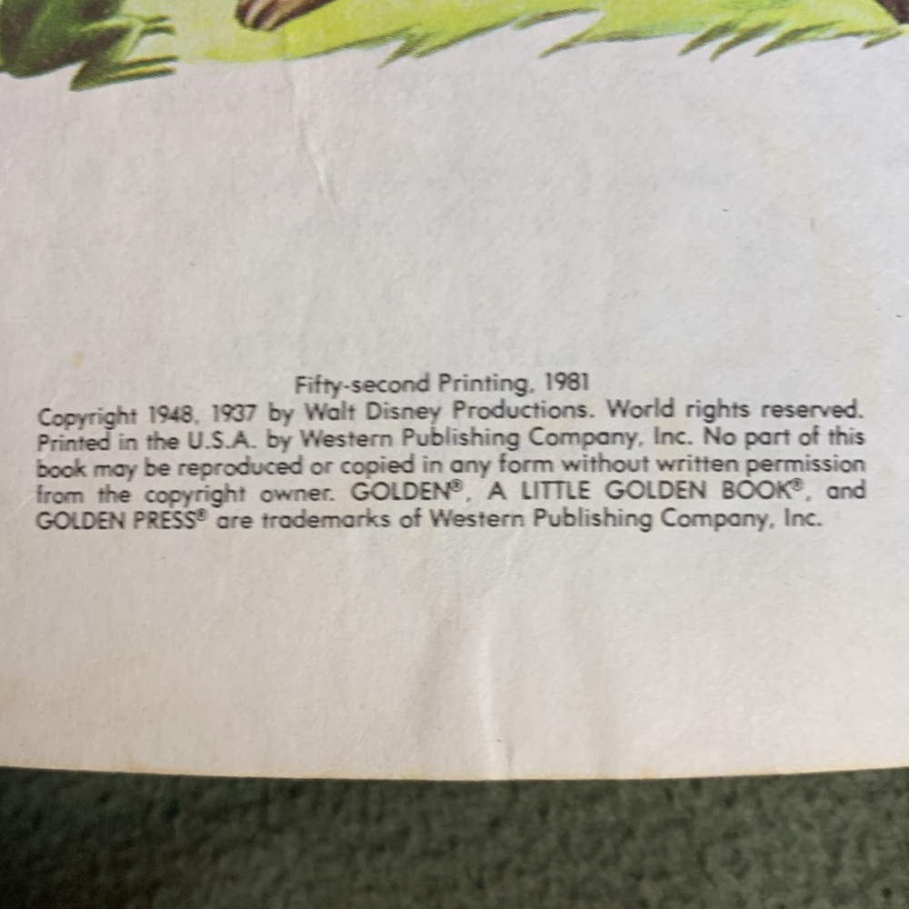 Vintage Little Golden Books from the 1980’s. Set of 4. Approximately 6 3/4” x 8” - Picture 7 of 15